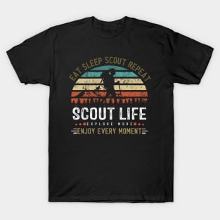 Eat Sleep Scout Repeat T-Shirt